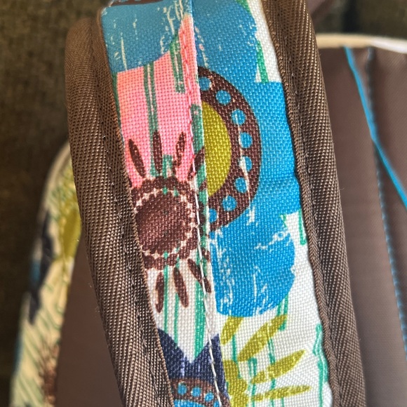 Dakine Blue Green Floral Bag - Picture 5 of 14